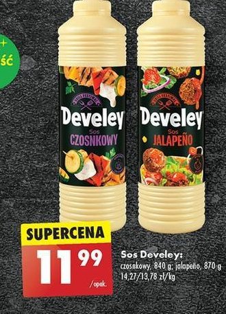 Sos jalapeno Develey promocja