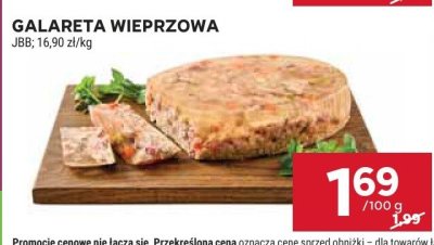 Galareta wieprzowa JBB promocja w Stokrotka