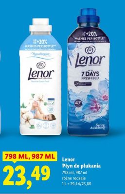Płyn do płukania Lenor Płyn do płukania promocja w Lidl