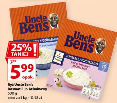Ryż jaśminowy Uncle ben's promocja