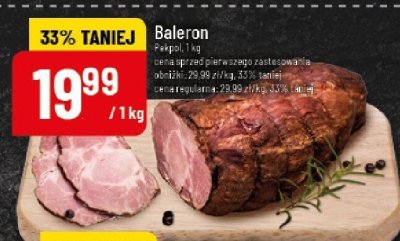 Baleron promocja w POLOmarket