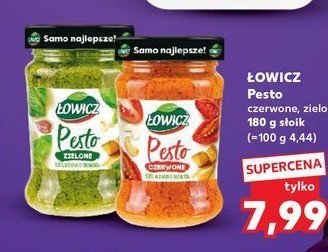 Pesto zielone Łowicz promocja w Kaufland