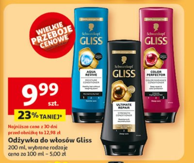 Od偶ywka do w艂os贸w Gliss kur promocja