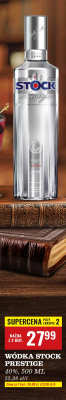 Wódka STOCK PRESTIGE, 500 ML promocja w Biedronka