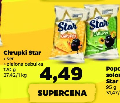 Chrupki serowe Star Frito lay star promocja