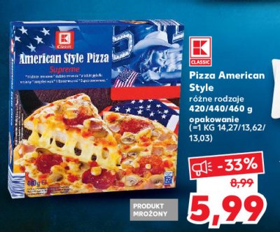 American style pizza supreme K-classic promocja