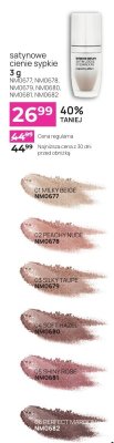 Satynowe cienie sypkie NM0678 Peachy Nude promocja w NEONAIL & NEO MAKE UP