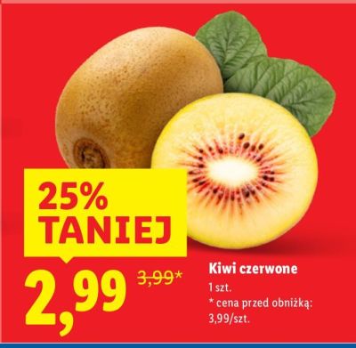 Kiwi czerwone Lidl promocja
