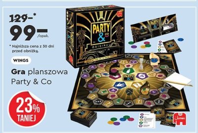 Gra planszowa Party & Co Wings promocja w Biedronka