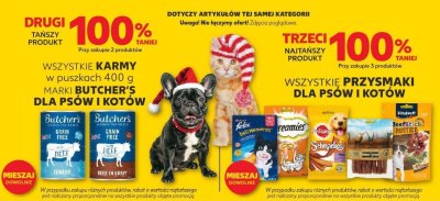 Karma BUTCHER'S dla psów i kotów w puszkach 400g różne rodzaje promocja w Kaufland