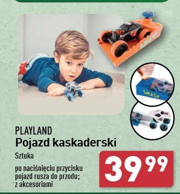 Pojazd kaskaderski Playland promocja