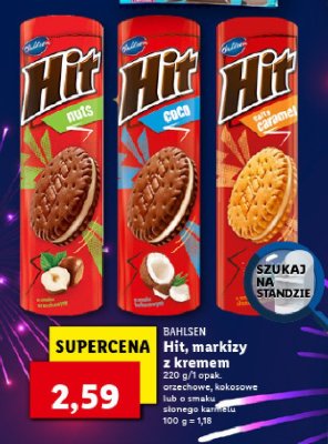 Ciastka kokosowe Hit Hit bahlsen promocja