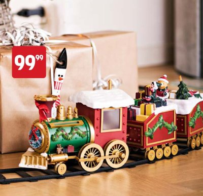 Pociąg świąteczny EKVIP Ø136 cm z oświetleniem LED promocja w Jula