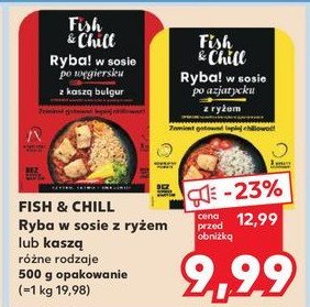 Ryba w sosie po węgiersku Fish & chill promocja w Kaufland