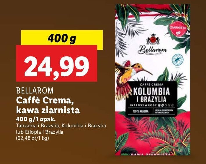 Kawa etiopia i brazylia promocja