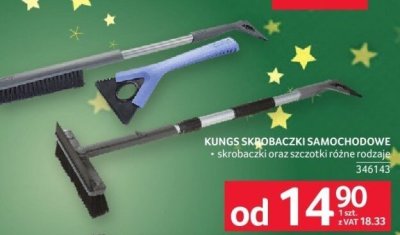 KUNGS skrobaczki samochodowe promocja w Selgros