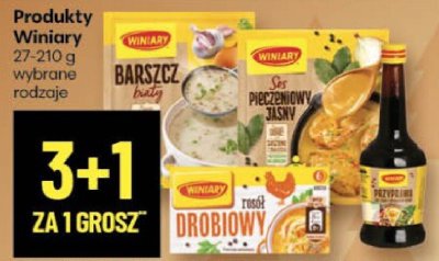 Produkty Winiary wybrane rodzaje promocja w Delikatesy Centrum