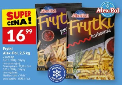 Frytki Alex-Pol promocja w Twój Market