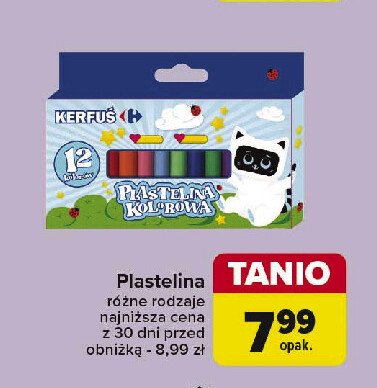 Plastelina kerfuś Carrefour promocja