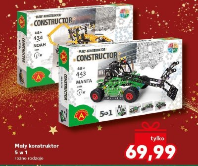 Mały konstruktor 5 w 1, różne rodzaje promocja w Kaufland