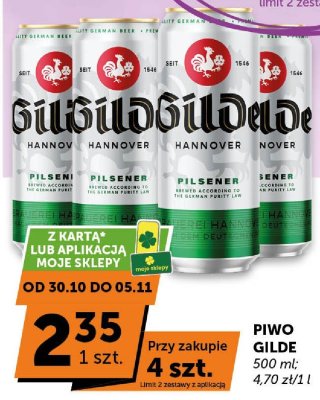 Piwo Gilde promocja w Groszek