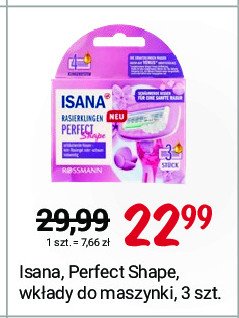 Wk艂ady wymienne do maszynki ISANA PERFECT SHAPE promocja