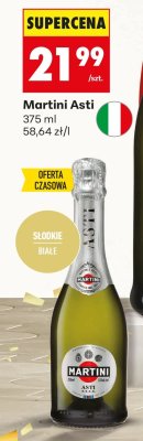 Wino Martini Asti 375 ml promocja w Biedronka