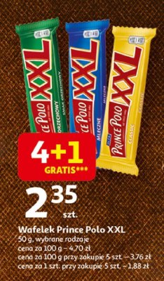 Wafelek Prince polo promocja w Auchan