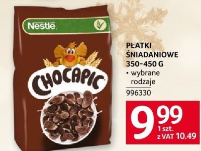 Płatki śniadaniowe Chocapic 350-450G wybrane rodzaje promocja w Selgros