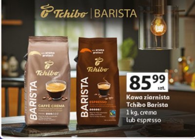 Kawa ziarnista Tchibo Barista 1 kg, caffè crema lub espresso promocja w Auchan
