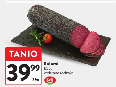 Salami BELL wybrane rodzaje promocja w Intermarche
