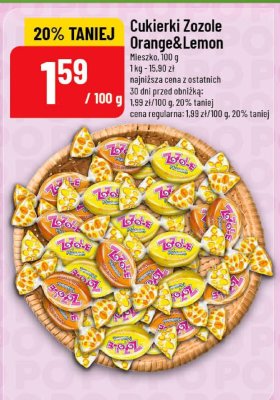 Cukierki Zozole Orange&Lemon Mieszko promocja w POLOmarket