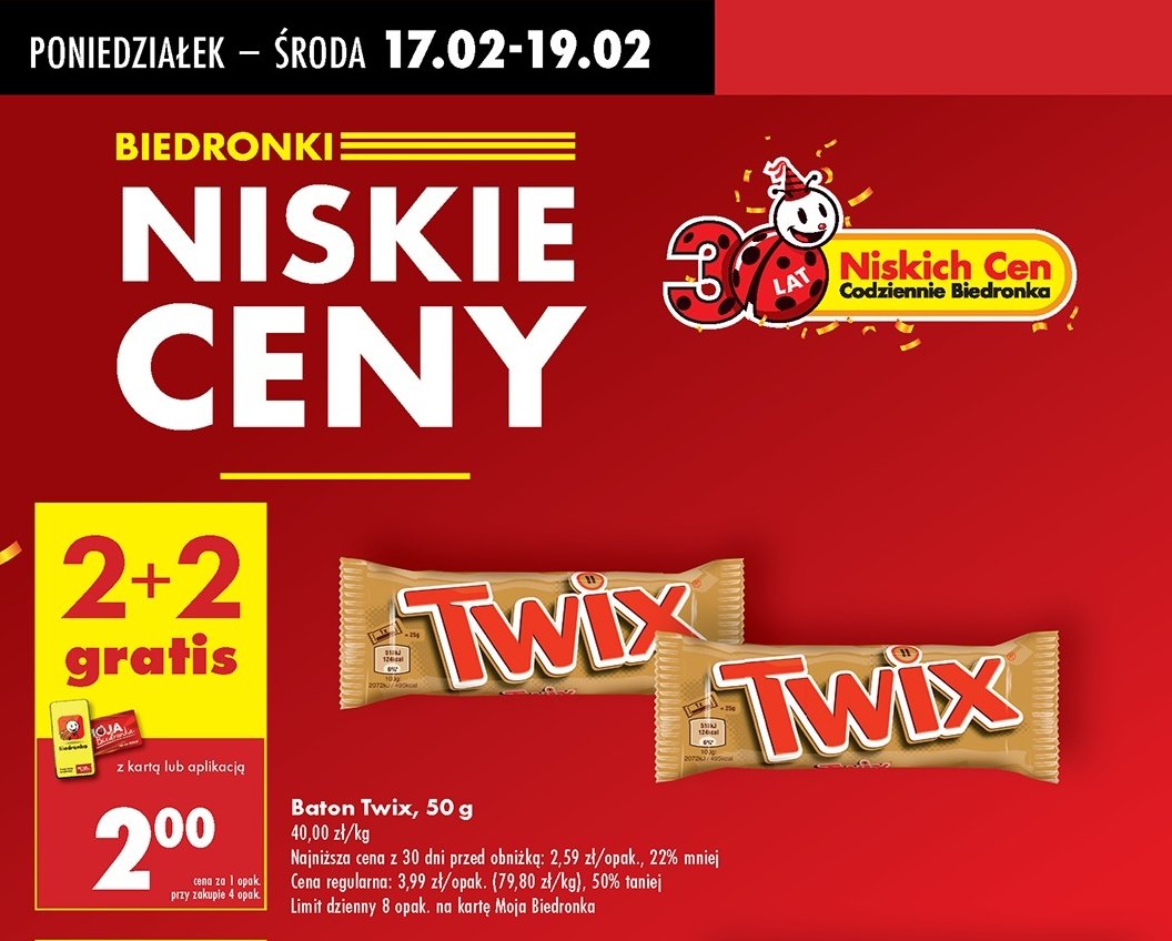 Baton Twix promocja