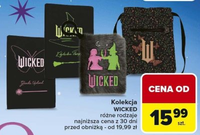 Kolekcja WICKED różne rodzaje promocja w Carrefour