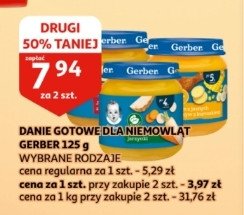 Krem z jasnych warzyw z kurczakiem Gerber promocja