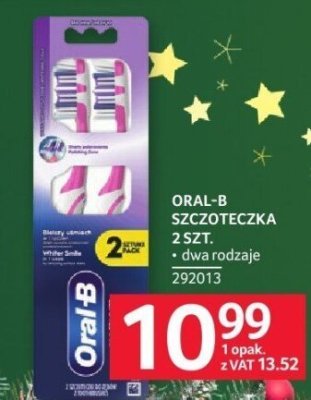 Szczoteczka do zębów Oral-B 2 szt. promocja w Selgros