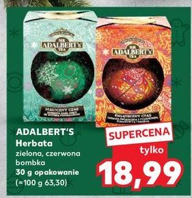 Herbata w bombce magiczny czas Sir adalbert's tea promocja w Kaufland