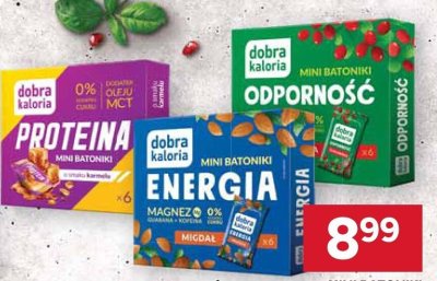 Mini batoniki Proteina promocja w Stokrotka