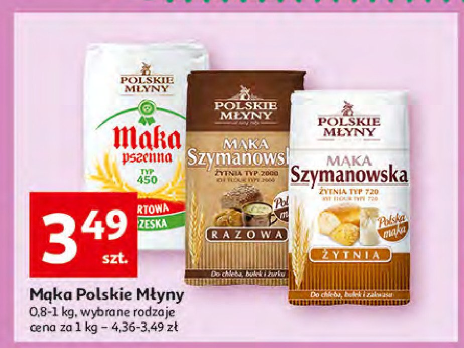 Mąka żytnia typ 720 Polskie młyny promocja