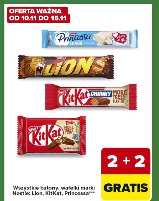 Batony KitKat Chunky promocja w Carrefour Express