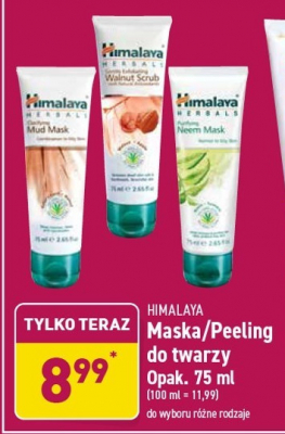 Maseczka do twarzy b艂otna Himalaya herbals promocja