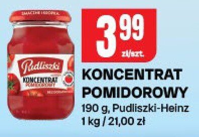 Koncentrat pomidorowy Pudliszki-Heinz promocja w Chorten
