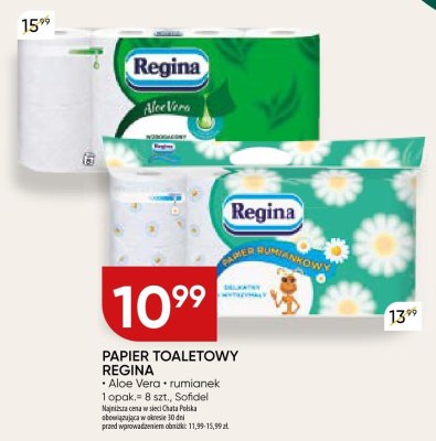 Papier toaletowy Regina promocja w Chata Polska