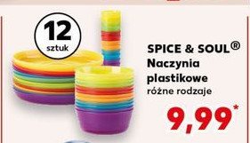 Talerze Spice&soul promocja w Kaufland