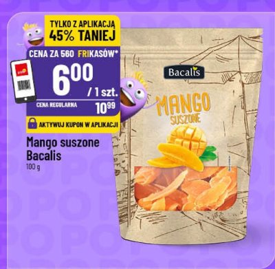 Mango suszone Bacalis promocja w POLOmarket