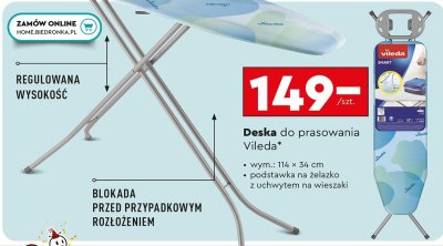 Deska do prasowania  promocja w Biedronka