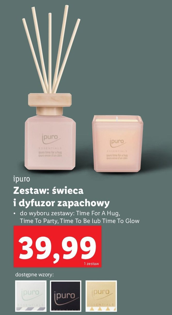 Patyczki zapachowe cytrusowe Ipuro promocja