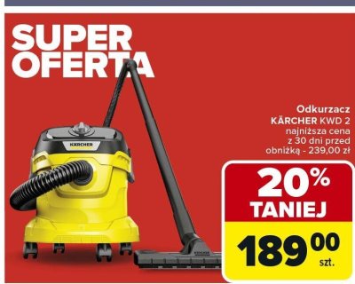 Odkurzacz KÄRCHER KWD 2 promocja w Carrefour