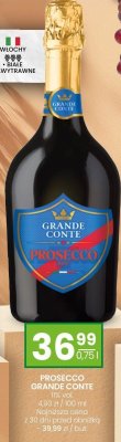 Prosecco Grande Conte 0.75l promocja w Twój Market