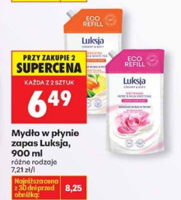 Mydło w płynie zapas, 900 ml promocja w Biedronka